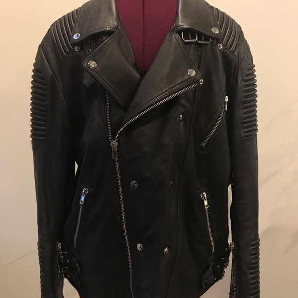 hudson leather motorcycle jacket